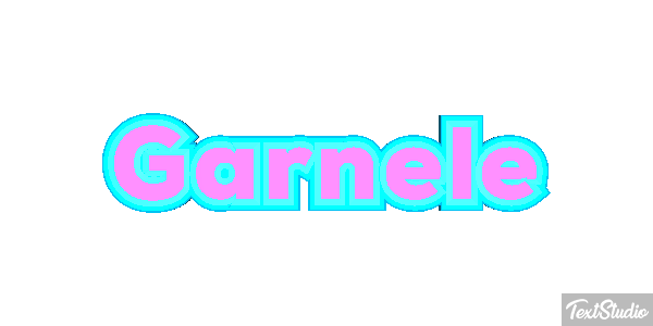 Garnele Texteffekt