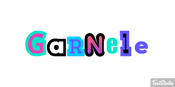 Garnele Texteffekt
