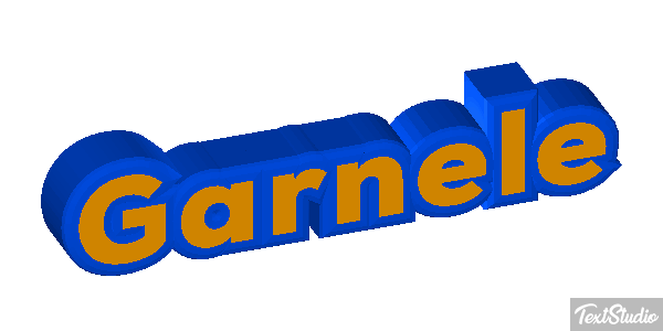 Garnele Texteffekt
