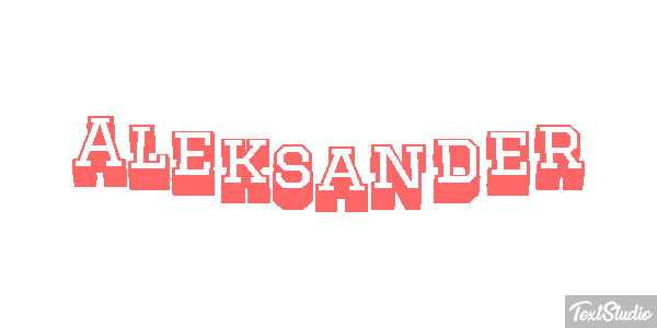 Aleksander Efekt tekstowy