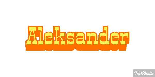 Aleksander Efekt tekstowy