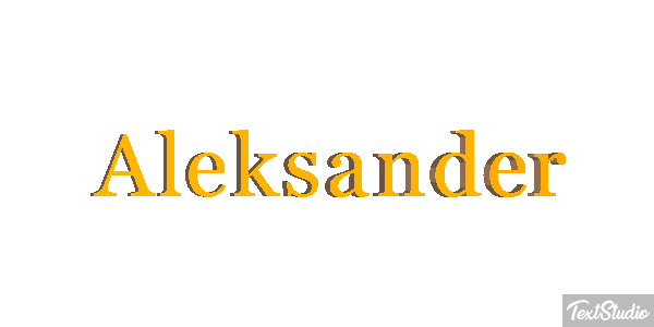 Aleksander Efekt tekstowy