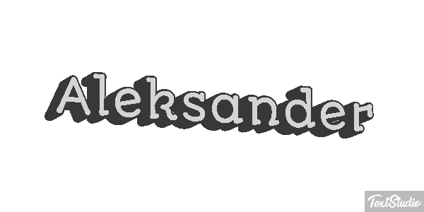 Aleksander Efekt tekstowy
