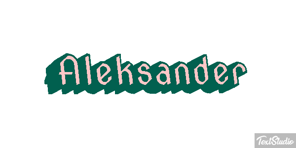 Aleksander Efekt tekstowy