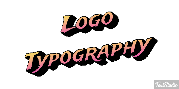 Logo Typography Text effect