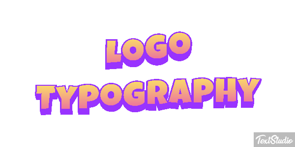 Logo Typography Text effect