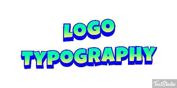 Logo Typography Text effect