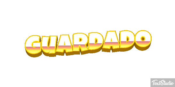 Guardado Efeito do texto