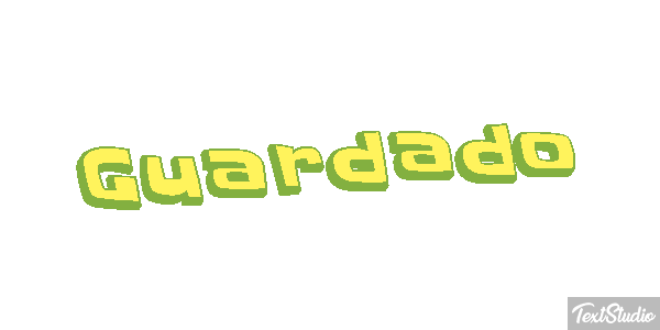 Guardado Efeito do texto
