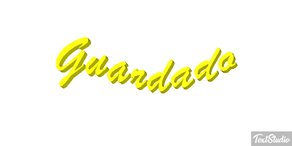 Guardado Efeito do texto