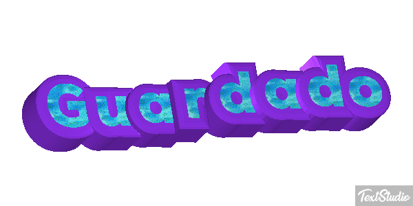 Guardado Efeito do texto