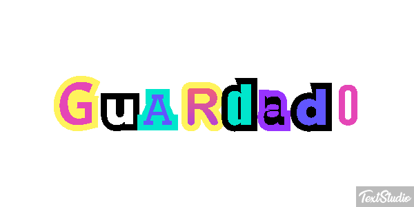 Guardado Efeito do texto