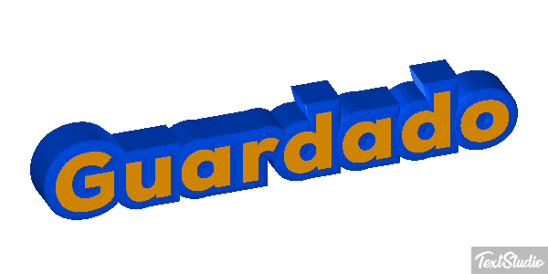 Guardado Efeito do texto