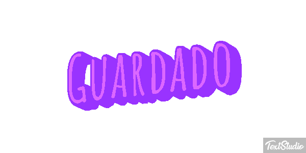 Guardado Efeito do texto