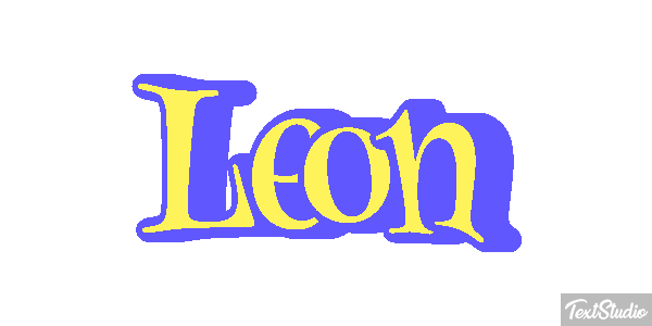 León Texteffekt