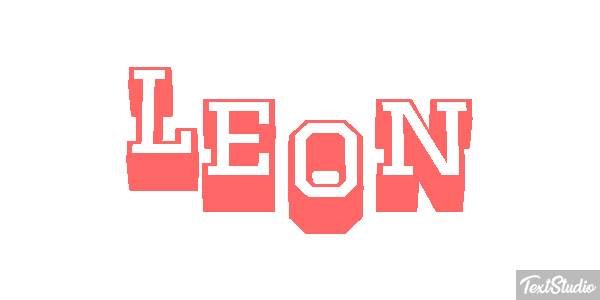 León Texteffekt