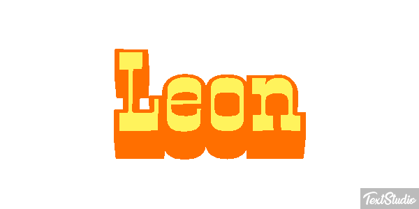 León Texteffekt