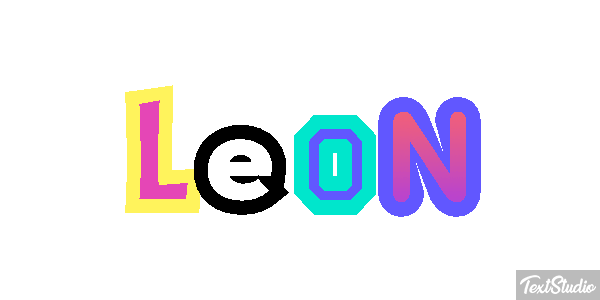 León Texteffekt