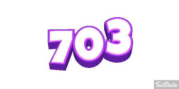 703 Tekst effect
