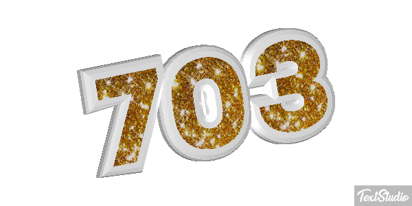 703 Tekst effect