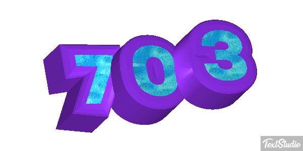 703 Tekst effect
