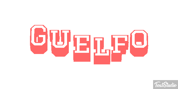 Guelfo Efekt tekstowy