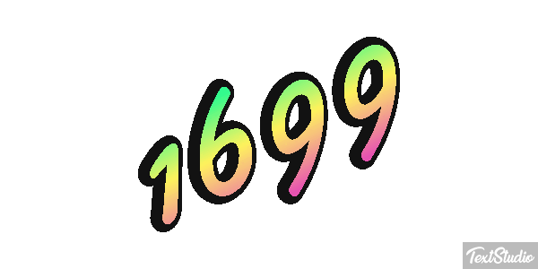 1699 Efekt tekstowy