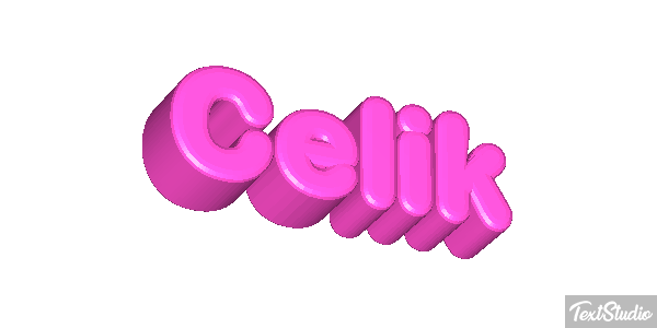 Çelik Effetto testo