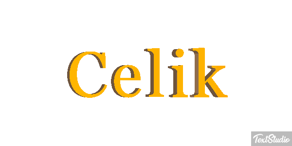 Çelik Effetto testo