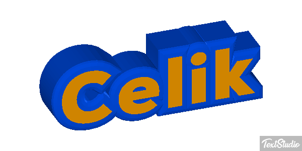 Çelik Effetto testo