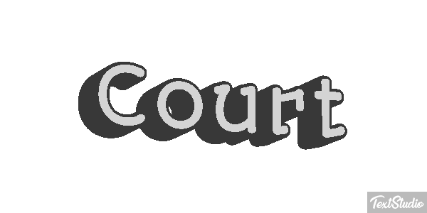 Court Metin efekti
