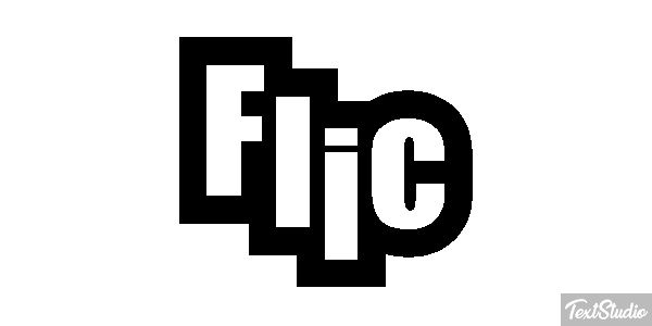 Flic Effet de texte