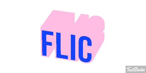 Flic Effet de texte