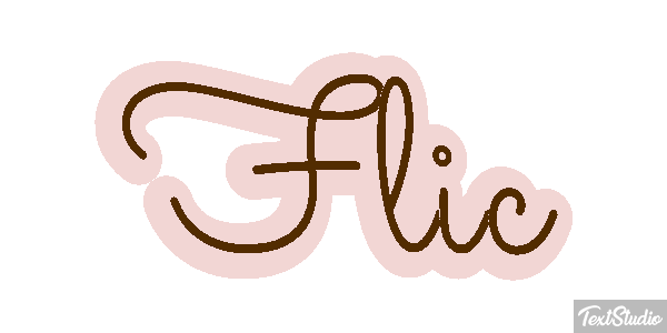 Flic Effet de texte