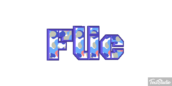 Flic Effet de texte