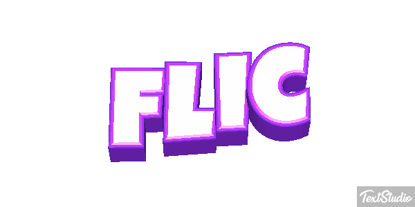 Flic Effet de texte