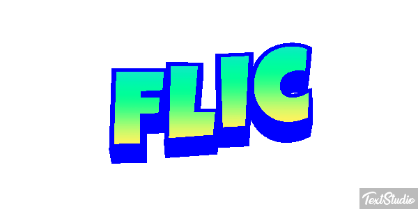 Flic Effet de texte