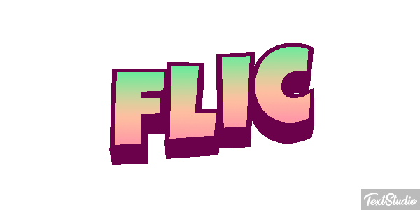Flic Effet de texte