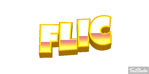 Flic Effet de texte