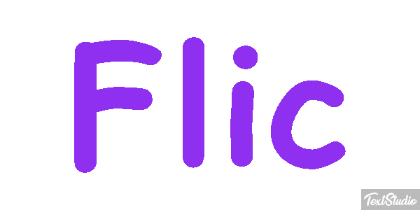 Flic Effet de texte