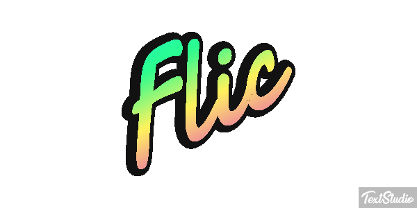 Flic Effet de texte