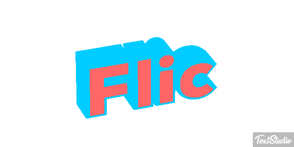Flic Effet de texte