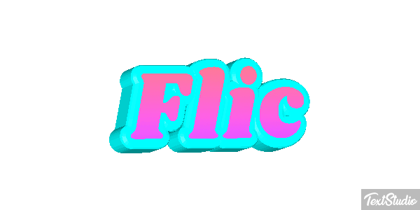Flic Effet de texte