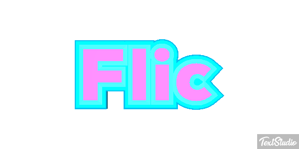 Flic Effet de texte