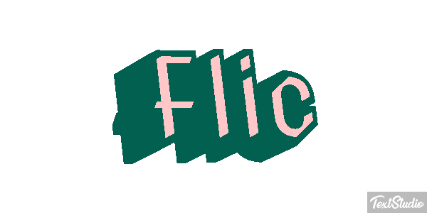 Flic Effet de texte