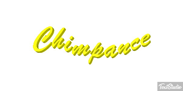 Chimpancé テキスト効果