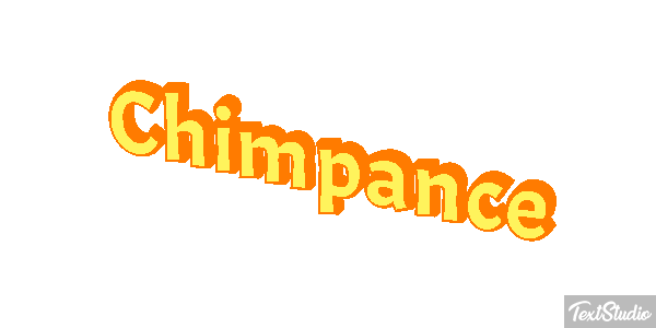 Chimpancé テキスト効果