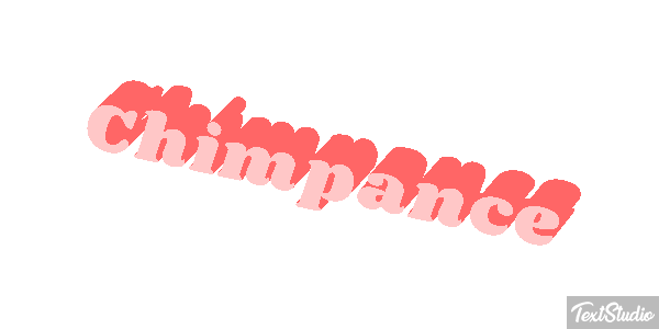 Chimpancé テキスト効果