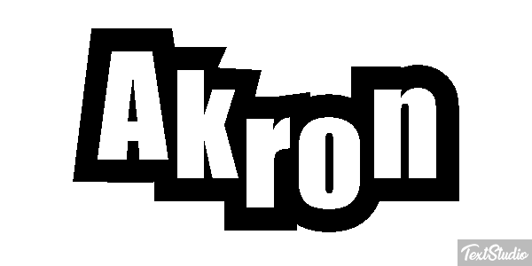 Akron Effetto testo
