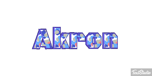 Akron Effetto testo